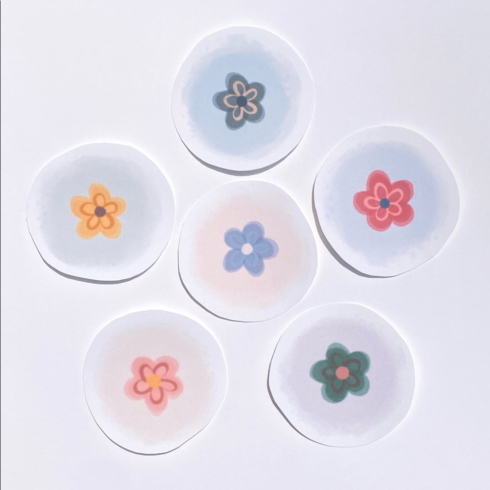 Flower Stickers - Daisy Ponds